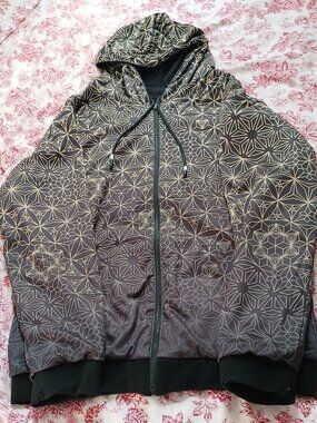 Threyda Gold Slope Reversible Hoodie XL